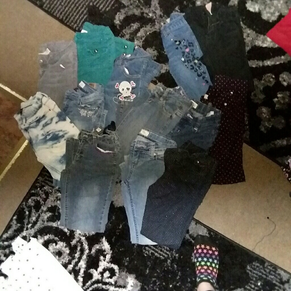 Big bundle of girls size 7 clothing